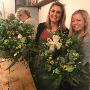Kendalls Easter Wreath Floristry Course